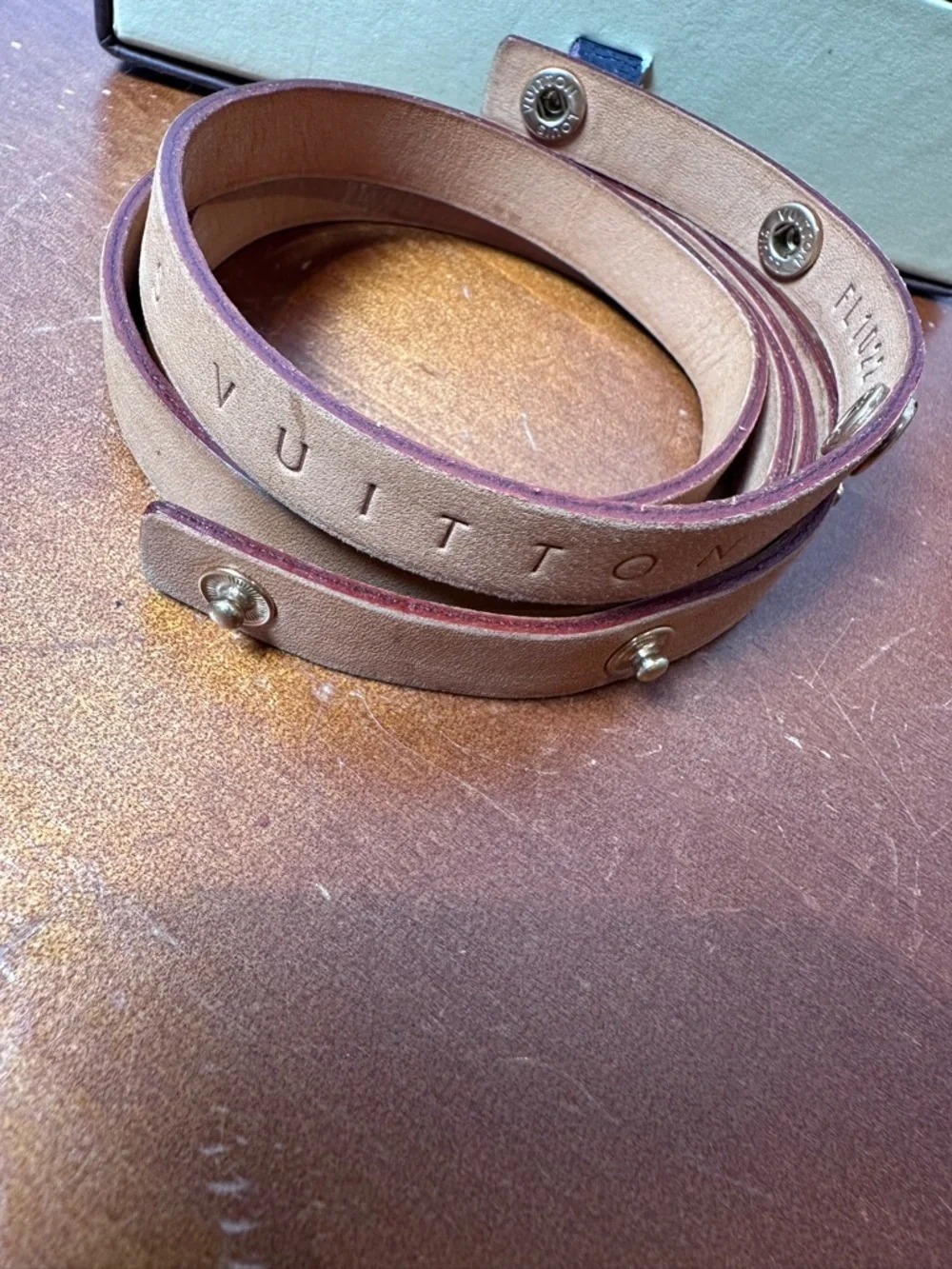 LOUIS VUITTON Shoulder Strap for Pochette Florantine Shoulder Strap Brown